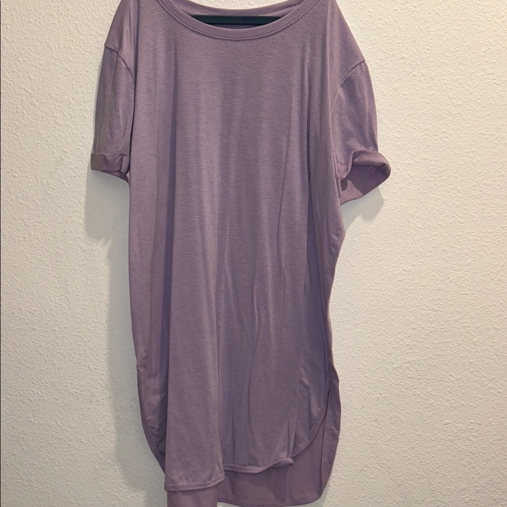 Tek Gear Lavender Long Workout Shirt